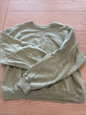 Hollister Sage Green Crew